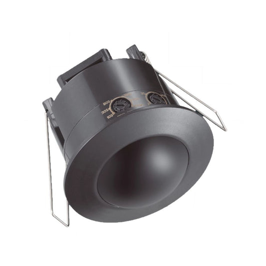 Sensore di Movimento a Infrarossi PIR 360° a Incasso Colore Nero - V-Tac VT-80360 (SKU 23679)