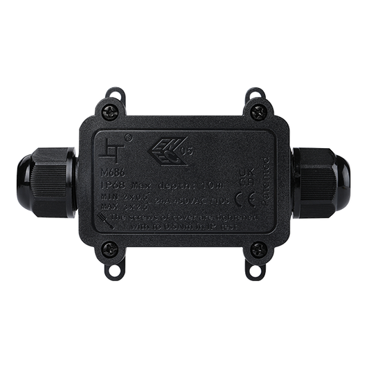 Giunzione Lineare Stagna IP68 Elmark - 2 Ingressi - 450V 24A