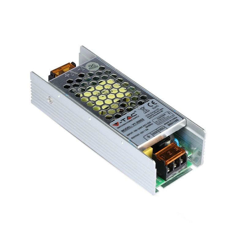 V-TAC VT-20062 Alimentatore in Metallo 60W 12V 5A IP20 - SKU-3246