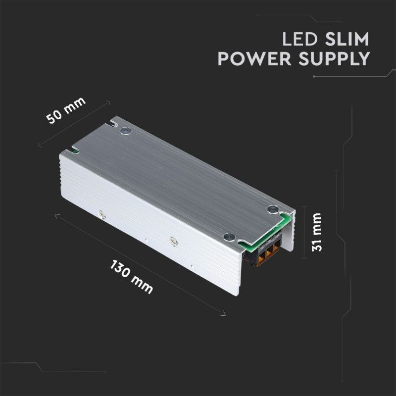 V-TAC VT-20062 Alimentatore in Metallo 60W 12V 5A IP20 - SKU-3246