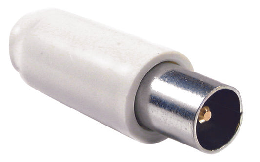 SPINA 75ohm, D.9,5mm, BIANCA, VOLANTE, MADE IN ITALY