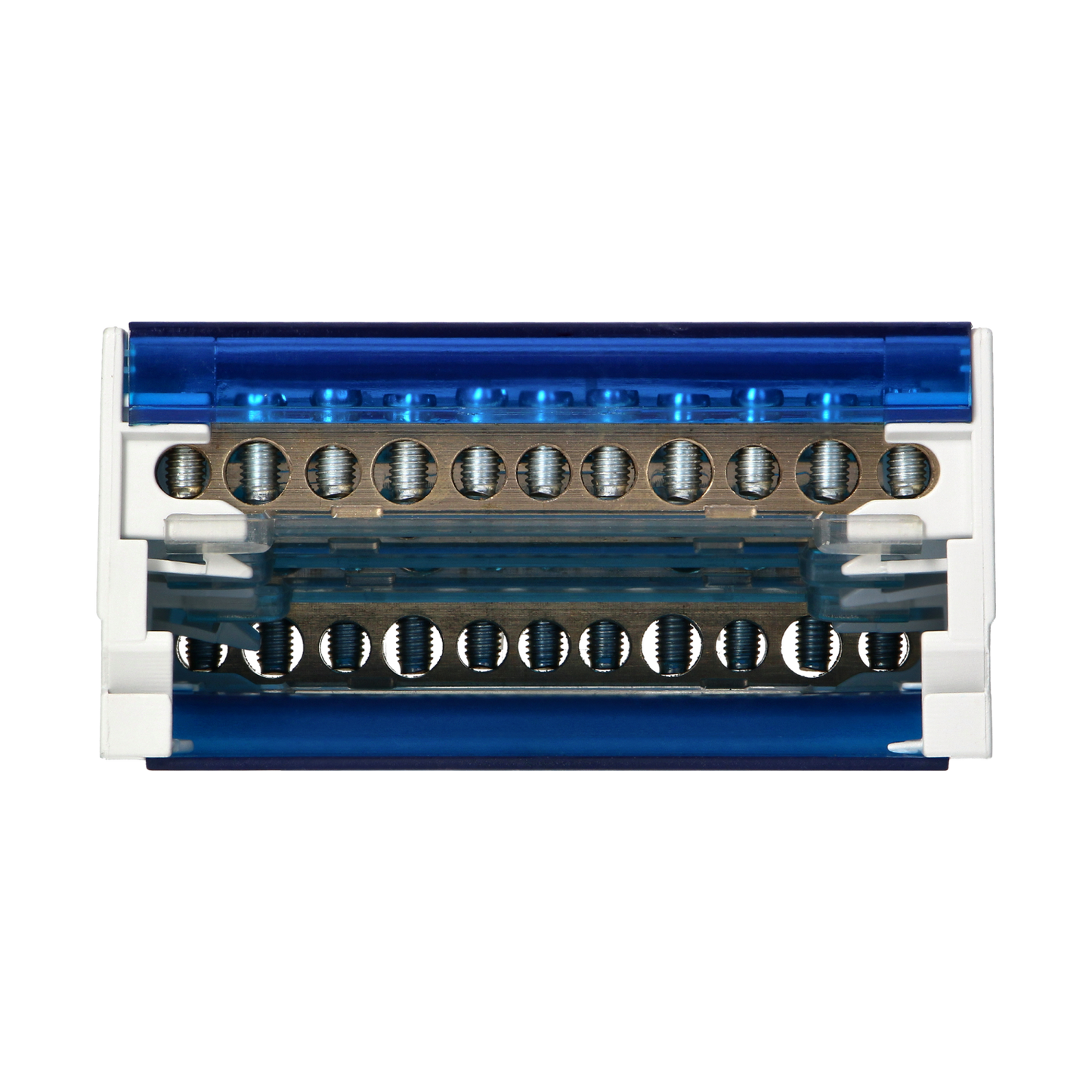 Ripartitore di Distribuzione Quadripolare 11 Fori | Morsettiera Professionale OR-LZ-8202/11