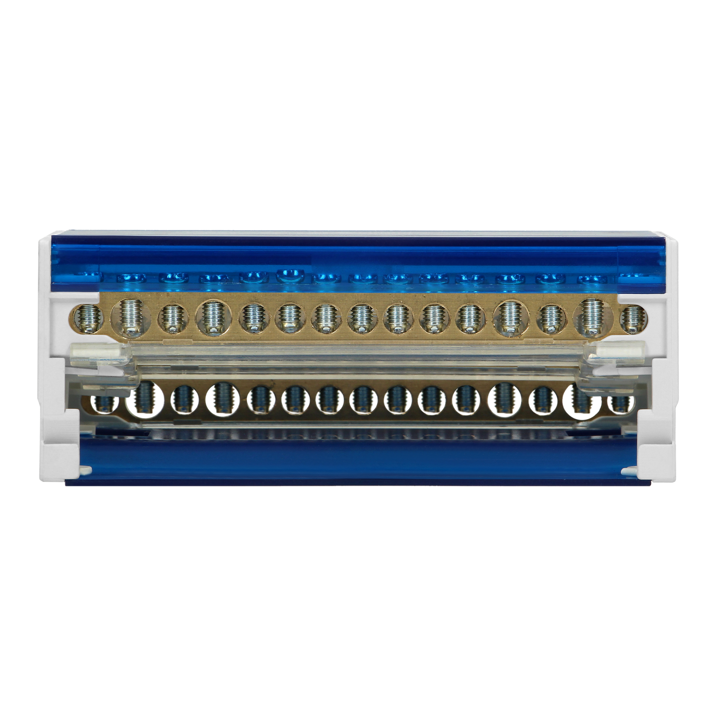 Ripartitore di Distribuzione Quadripolare 15 Fori | Morsettiera Professionale OR-LZ-8202/15