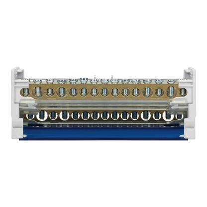 Ripartitore di Distribuzione Quadripolare 15 Fori | Morsettiera Professionale OR-LZ-8202/15