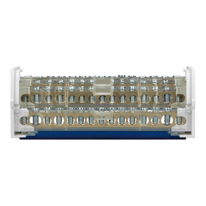 Ripartitore di Distribuzione Quadripolare 15 Fori | Morsettiera Professionale OR-LZ-8202/15