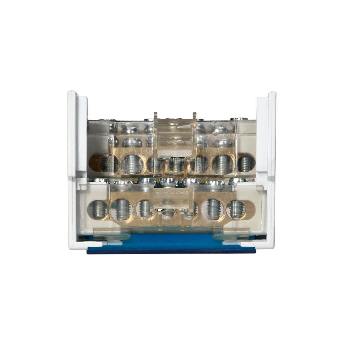 Ripartitore di Distribuzione Quadripolare 7 Fori | Morsettiera Professionale OR-LZ-8202/7