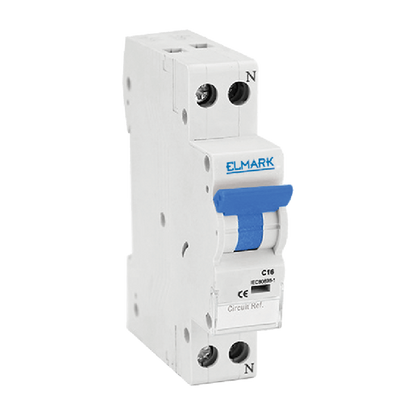 Interruttore Magnetotermico ELMARK 41025C - 25A, 4.5kA, 1 Modulo Curva C