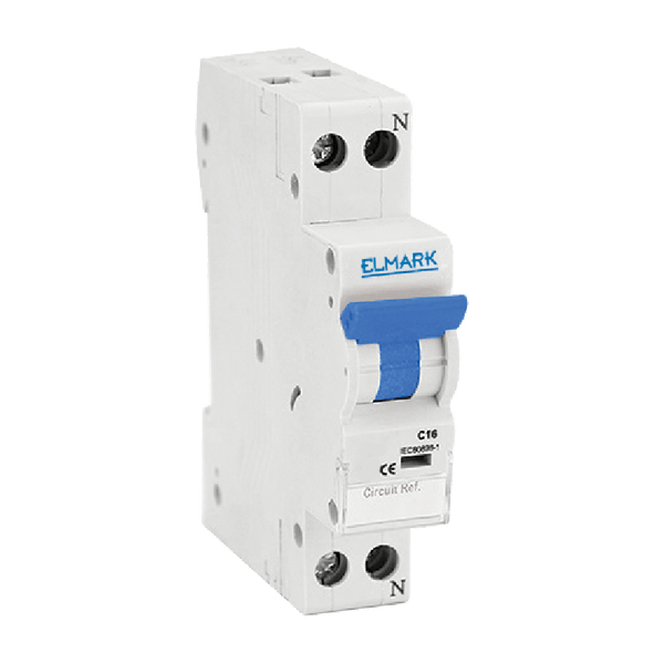 Interruttore Magnetotermico ELMARK 41020C - 20A, 4.5kA, 1 Modulo Curva C