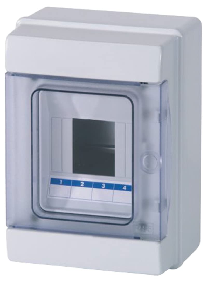 Centralino Stagno IP65 4 Moduli DIN (Montaggio a Parete) - Made in Italy