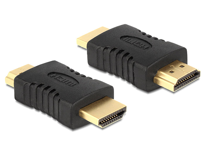 Adattatore HDMI Maschio-Maschio 19-Pin - Connettori Dorati - Accoppiatore Professionale