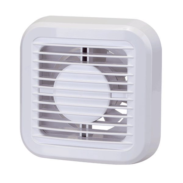 Aspiratore / Ventilatore Estrattore Domestico per Bagno Ø100 con Valvola Antiritorno - Basso Consumo 15W