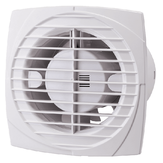 Aspiratore da Bagno Ø100mm con Timer e Valvola Anti-Ritorno (Modello AF100VT)