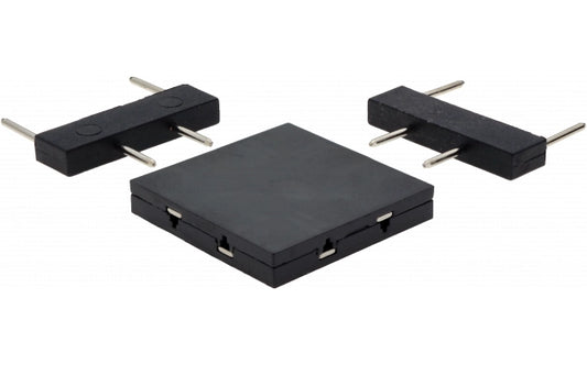 L-Connettore Colore Nero per Binario Magnetico | Serie OPTONICA 5484