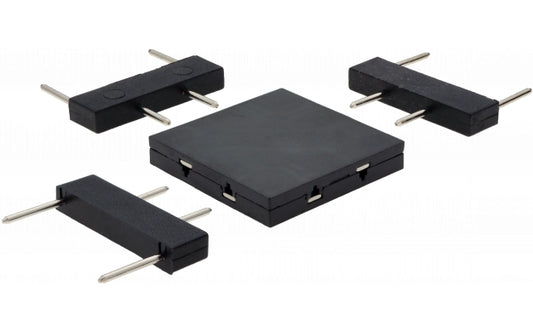 T-Connettore Colore Nero per Binario Magnetico | Serie OPTONICA 5485