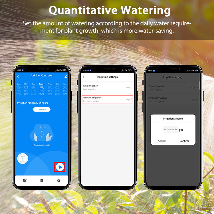 Centralina Irrigazione Smart Wi-Fi Irradio IR-SPRINKLER - Con Misuratore di Consumo Acqua - Gestione via App