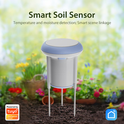 Sensore Umidità del Terreno Smart Wi-Fi Irradio IR-SOIL - Rilevatore Temperatura e Idratazione Suolo - Wireless IP66