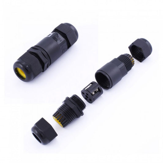 SKU 5877 VT-868  V-TAC Raccordo di Derivazione con Terminali Colore nero IP65