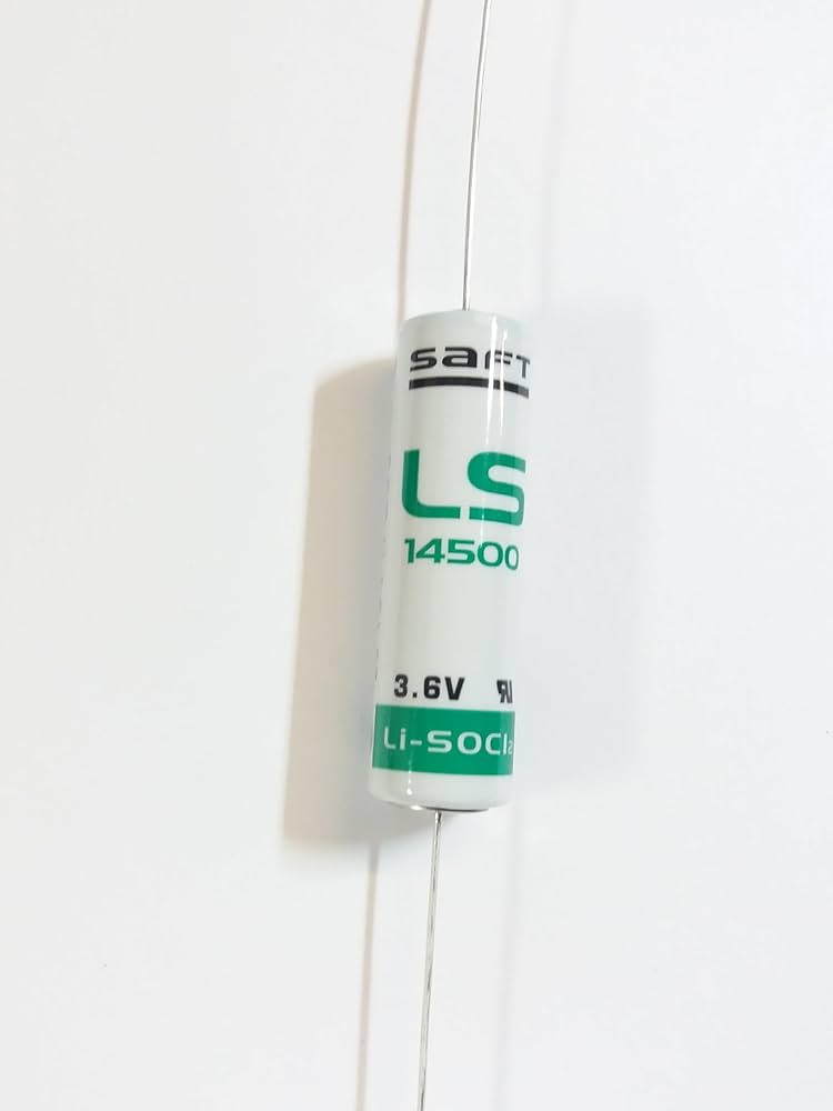 SAFT  | BATTERIA AL LITIO | LS14500 | STILO AA - BATTERIA SINGOLA 3,6 VOLT | con reofori