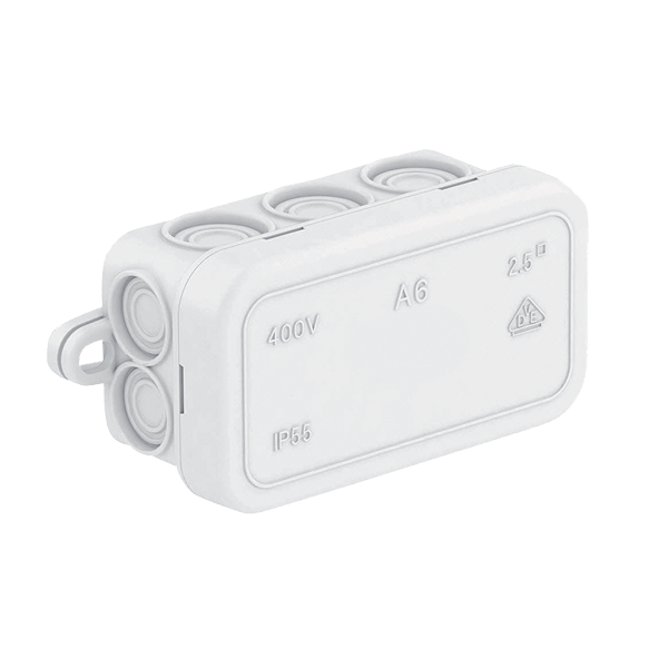 Scatola di Derivazione Esterna IP55 – CP 1020 Compatta (90x43x40mm) – Grigio