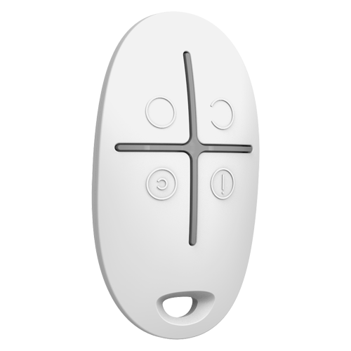 AJAX SPACECONTROL RADIOCOMANDO SENZA FILI WIRELESS BIANCO Cod. AJ-SPACECONTROL-W JEWELLER | Marca AJAX