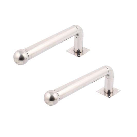 Supporto per Barriera a Infrarossi Modello L ALF-50L | Acciaio Inox | Kit 2 pz