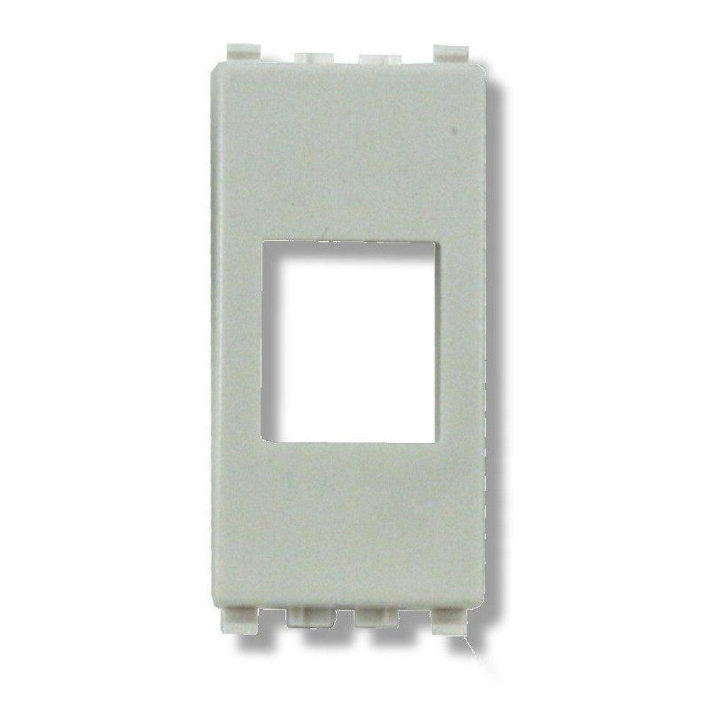 Adattatore Frutti RJ45 compatibile per Vimar Eikon Bianco