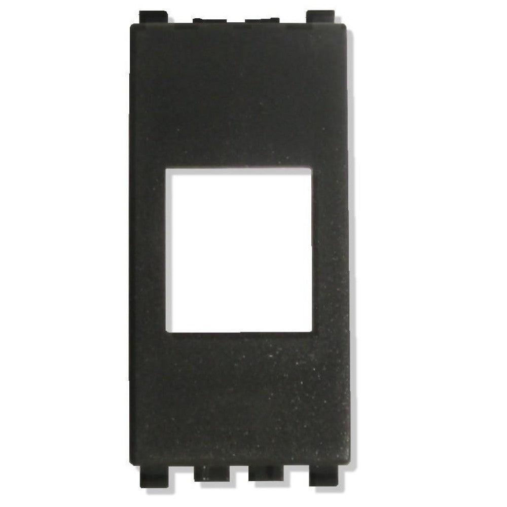 Adattatore Frutti RJ45 compatibile per Vimar Eikon nera