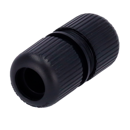 Giunto di Giunzione Impermeabile per Cavi DC - Waterproof IP67 - Pack 1 Pezzi - Nero
