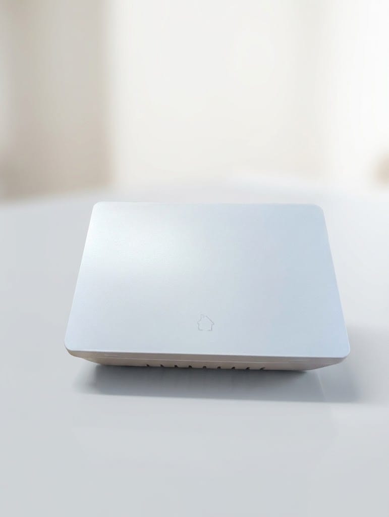 Cronotermostato WiFi da Parete Tuya / Smart Life Caldo/Freddo Bianco - Electraline 59107