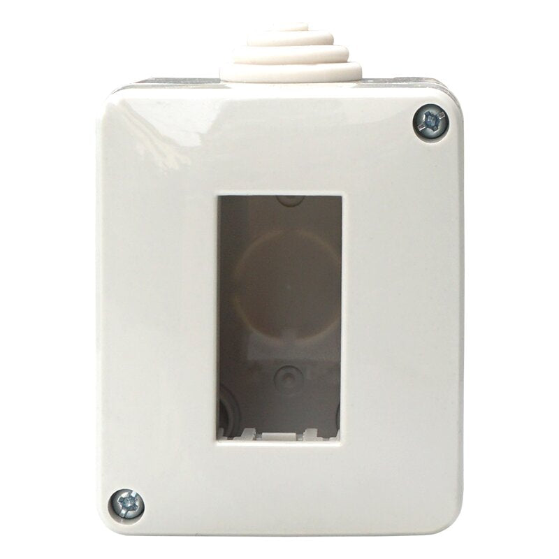 CUSTODIA ESTERNO  IP40 1 POSTI GRIGIO CHIARO COMPATIBILE VIMAR PLANA | ETTROIT | EV2501