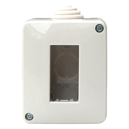 CUSTODIA ESTERNO  IP40 1 POSTI GRIGIO CHIARO COMPATIBILE VIMAR PLANA | ETTROIT | EV2501