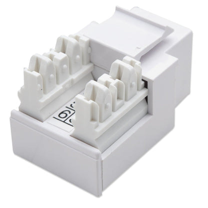 Frutto Presa Telefonica RJ11/RJ12 - Attacco Standard Keystone - Bianco