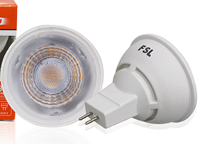 Faretto LED 12volt  MR16 6W - Luce Calda 3000K (SKU FLMR166W30K38)