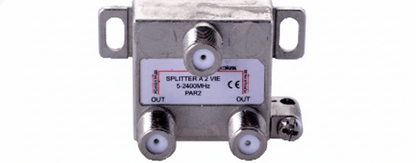PAR2 - PARTITORI (SPLITTER) TIPO F CLASSE A CON PASSAGGIO DI C.C.