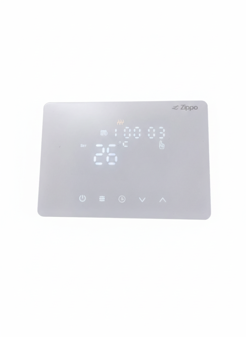 Cronotermostato Digitale Settimanale Zippo DUO/HC Touch Screen - Caldo/Freddo - Batterie (Cod. 19311B)
