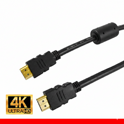 Cavo HDMI 2.0 High Speed 4K 60Hz con Filtri Ferrite e HDR - 3 Metri - Oro/Rame