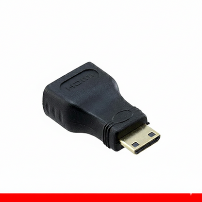 Adattatore Mini HDMI (Tipo C) Maschio a HDMI Femmina - Contatti Dorati - 4K Ultra HD