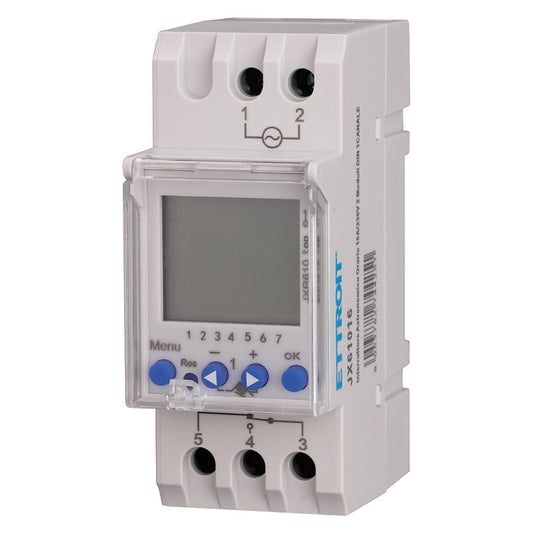 Interruttore astronomico orario Luxtec JX61016 con display