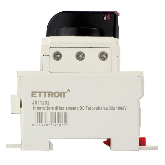 Interruttore di Isolamento DC Fotovoltaico 32A 1000V Ettroit