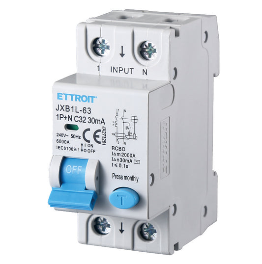 ETTROIT MAGNETOTERMICO DIFFERENZIALE 1P+N 32A 30MA 220V-6KA | JX273261