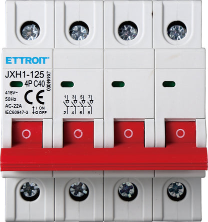 Interruttore Sezionatore 4 Poli 40A 380V-415V - Ettroit JX444000