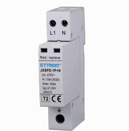 ETTROIT SCARICATORE DI SOVRATENSIONE 1P+N 10KA-20KA T2 | JX5510