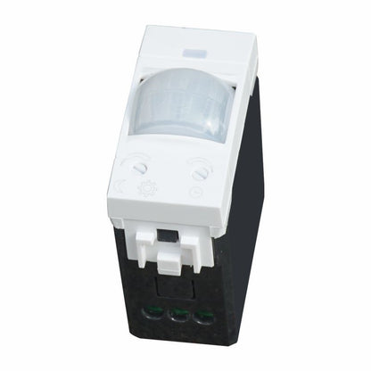 Sensore di Movimento PIR a Infrarossi 1 Modulo – Serie Space Ettroit (LB1800) - Bianco - Compatibile Bticino Livinglight