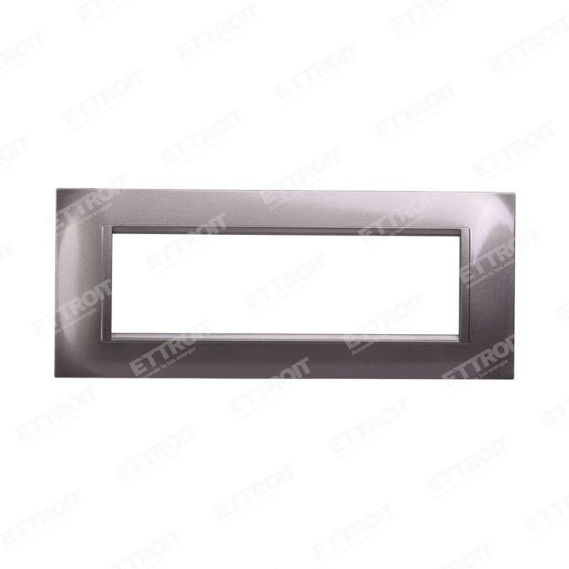 Ettroit PLACCA QUADRATA 7P TITANIO | LN89708