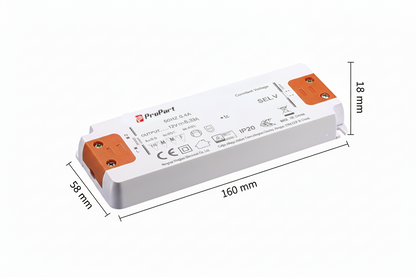 Alimentatore LED Slim PEX20-20W24V | 24V DC 20W IP20 Professional