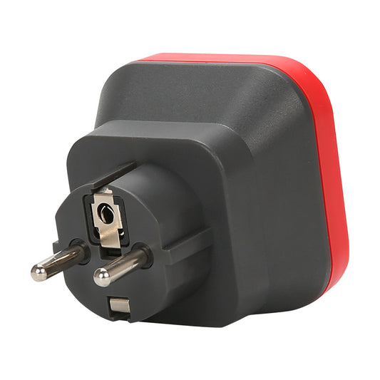 TESTER prova salvavita  UNI-T-UT07B-EU | Mod. UT07  Tester per prese di rete schuko 230V con verifica salvavita