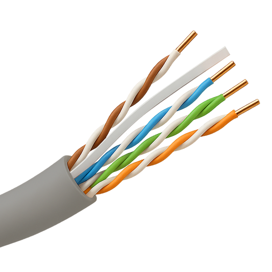Matassa Cavo di Rete CAT6 UTP 305m LSZH Classe Dca – Safire | Pull-Box