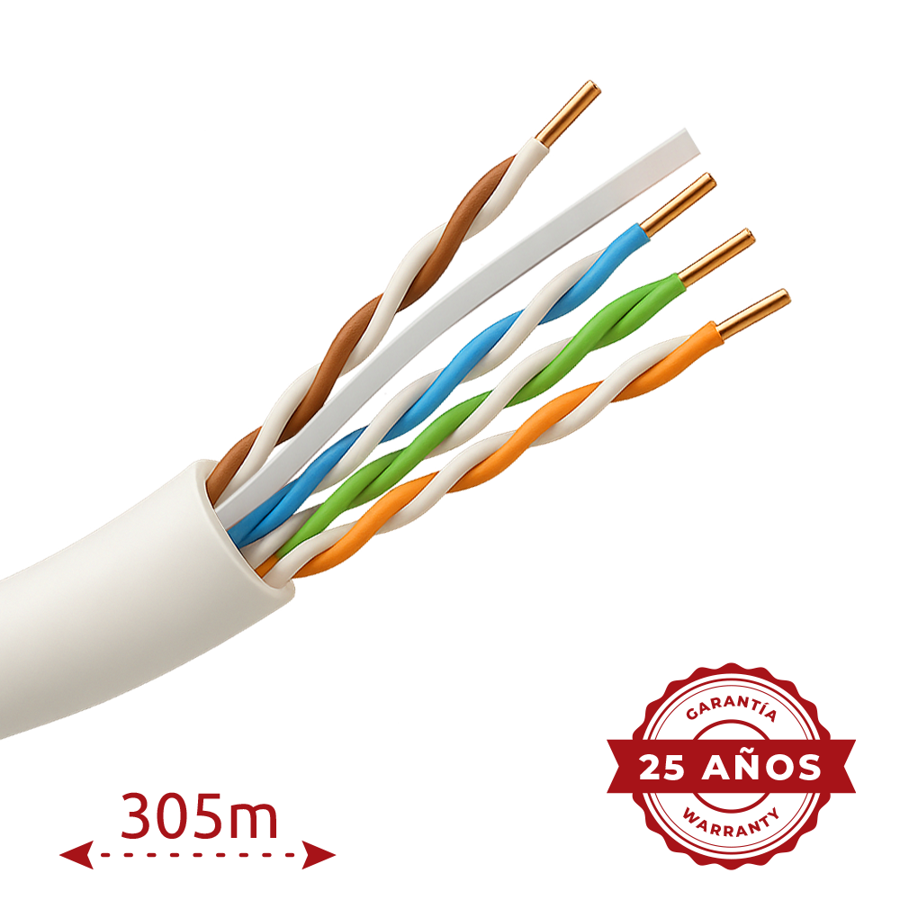 Scatola di cartone Pull-Box cavo di rete CAT6 UTP 305m LSZH Safire