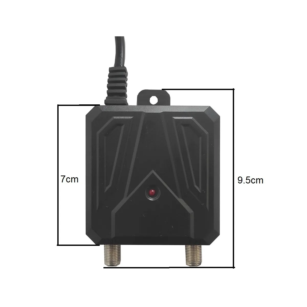 Alimentatore Antenna TV 12V 300mA - 1 Uscita - Stabilizzato con Protezione Corto Circuito