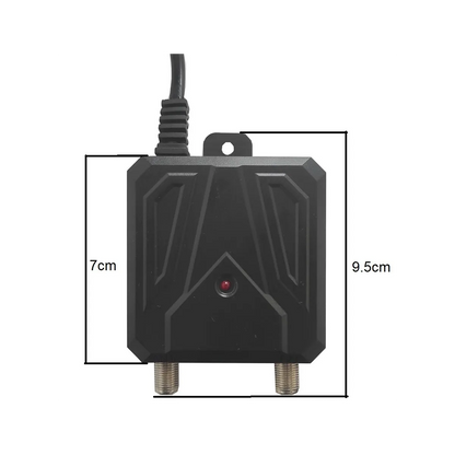 Alimentatore Antenna TV 12V 300mA - 1 Uscita - Stabilizzato con Protezione Corto Circuito